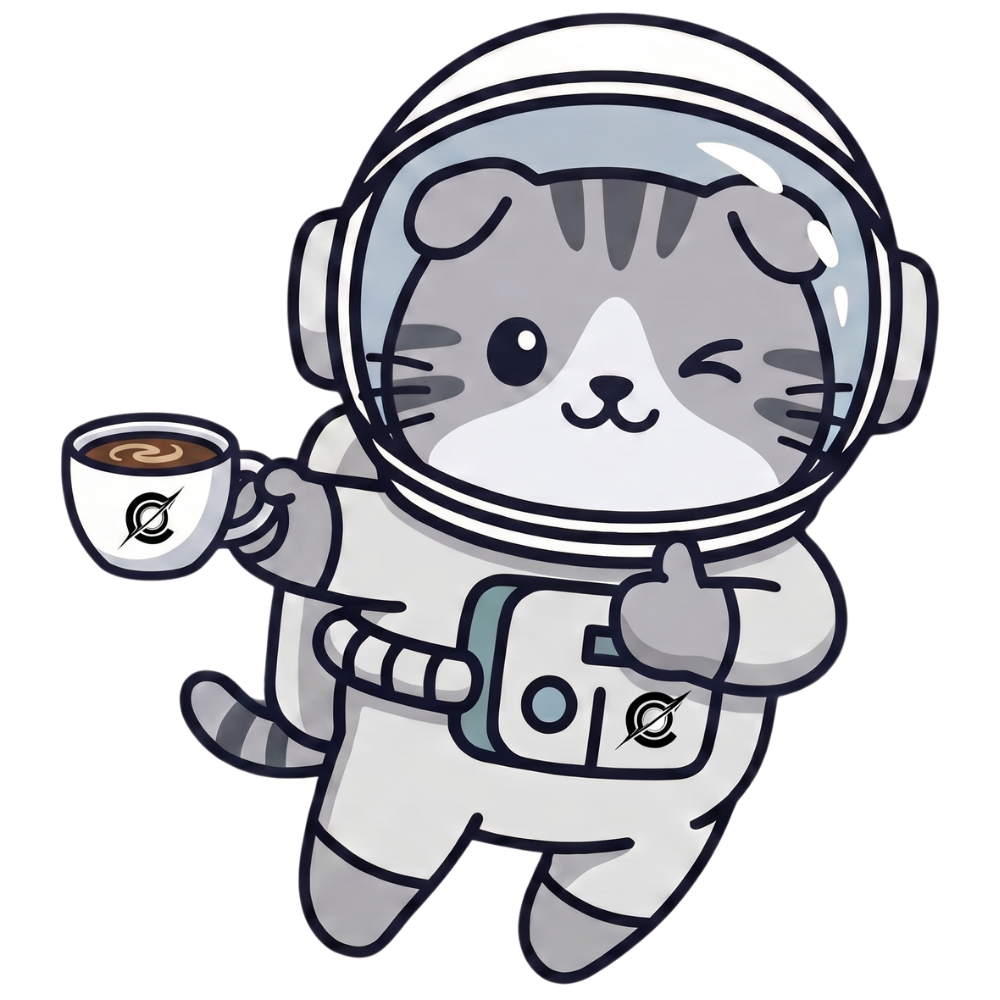 Cosmus Mascot Left